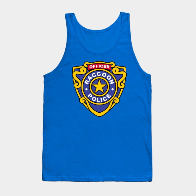 Police badge logo Tank Top by buby87